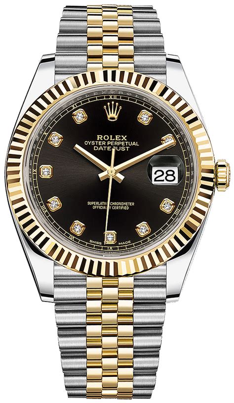 rolex day just fondo nero|rolex diamond datejust.